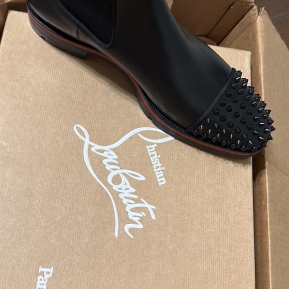 Men Christian Louboutin boots, never worn - Picture 3 of 3